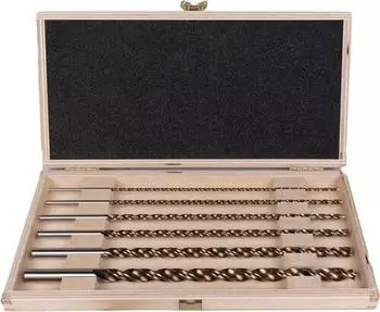 Alpen Timber Twist Holzspiralbohrer-Set 6-tlg. &Oslash; 3&ndash;10mm, L=250mm (0067200006100)
