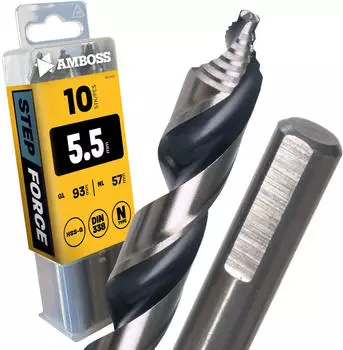 Amboss Step Force Spiralbohrer HSS-G DIN 338 Ø5,5mm (855-32419)
