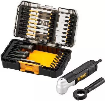 DeWalt McLaren Bit-Set mit Winkelaufsatz, 33-teilig (DT70782-QZ)