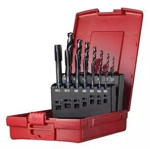 Dormer Serie L114 HSS-E Gewindebohrer-Set M3-M12, 14-teilig (L114306)
