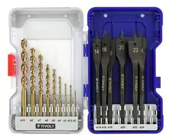 Tivoly Ranger Technic Holzbohrer-Set, 15 St&uuml;ck (10802470002)