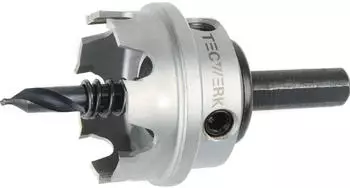 Tecwerk Lochs&auml;ge &Oslash;33mm Schnitttiefe 4mm HM-best&uuml;ckt mit Bohrer (2000800058)