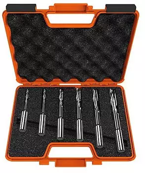 CMT Orange Tools Set mit 6 Spiralbohrern zum Stemmen (161.001.00)