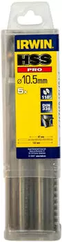 Irwin HSS Pro Bohrer 10,5mm, 5er-Pack (10502336)
