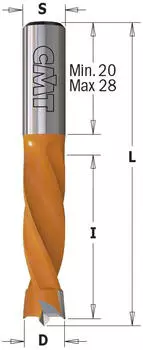 CMT Orange Tools Dübelbohrer HM D=6.35x55mm S=8x20mm (306.064.12)