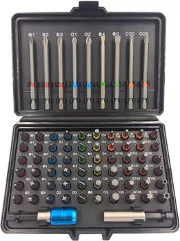 SW-Stahl Bitsortiment 1/4" 71-teilig (04127L)