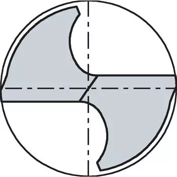 BOHRCRAFT Werkzeuge Spiralbohrer DIN345N HSS Morsekegel 3, ø24,5mm (14500302450)