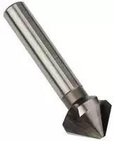 Dormer G10625.0 Serie G106 HSS Kegelsenker mit 90&deg; Tri-Flat Schaft, hell, 25...