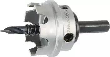 Tecwerk Lochs&auml;ge &Oslash;30mm Schnitttiefe 4mm HM-best&uuml;ckt mit Bohrer (2000800055)