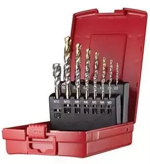Dormer L113 HSS-E Gewindebohrer-Set M3-M12, 14-teilig (L113203)