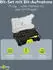 Goobay Bithalter-Set 72-tlg. mit Transportbox, Quick-Release, magnetisch (77843)