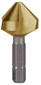 RUKO Kegelsenker-Bit 90&deg; HSS-TiN, kurz (W102315T)