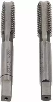 V&ouml;lkel Handgewindebohrer 2-tlg. Satz HSS-G, BSF 3/8x20, DIN 2181 (22718)