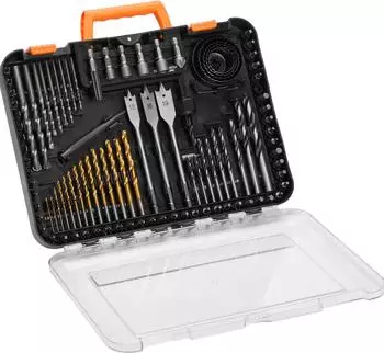 VEVOR Bohrer & Bit Set 100-teilig mit Tragetasche (100PCS DRILL & BIT SET)