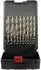 Toolcraft HSSE-Co 5 Metall-Spiralbohrer-Set 19-teilig DIN 338 (TO-9913155)