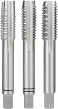 RUKO Handgewindebohrer M10x1,5 HSS DIN 352, 3-teilig (230100)