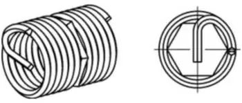 Reyher Gewindeeins&auml;tze Typ B-SR BM6, 6mm, Edelstahl A2, 25 St&uuml;ck (88346)