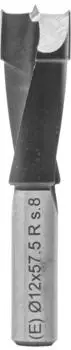 ENT Dübelbohrer HW für Oberfräse S8 D12mm L57mm (24004)