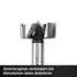 Einhell M-Case Forstner-Bohrer-Set 5-tlg. 15-35mm (49706003)