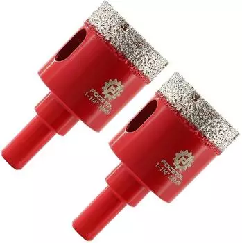 LuxusKollektion Diamant-Fliesenbohrer 32mm, Keramik/Granit/Marmor, 2er-Pack