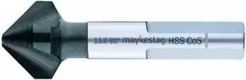 Alpen Kegelsenker 3-Fl&auml;chenschaft ungleich geteilt 19mm 90&deg; HSS-E ALUNIT