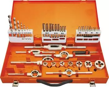 Projahn Gewindeschneidzeug-Set HSS DIN 352, 44-tlg., Metallmagazin (91004)