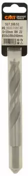 CMT Orange Tools 517.130.51 Spiralbohrer Z2 HS S=8 D=13x96x151 (51713051)