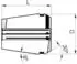 Fahrion Präzisions-Spannzange DIN 6499B HPD25 4mm (13625010400)