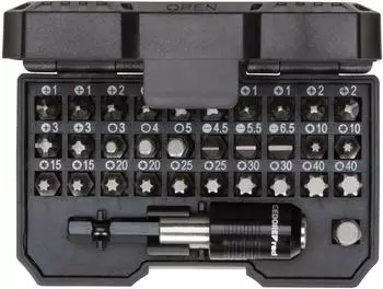 Gedore Red Bit-Box 1/4" SL+PH+PZ+TX+6-kant, 32-teilig (R33005031)