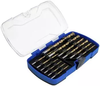 Westfalia Steinbohrer-Set Titan-Beschichtung, HM-Spitze, 12-teilig (WF-954963)
