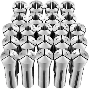 VEVOR R8 Spannzangen-Set Typ 369E, 1/16"&ndash;3/4", 23-tlg.