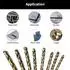 LuxusKollektion Metallbohrer HSS M35 Kobalt 5% DIN338 135° Split Point 1-10mm, 19-tlg.