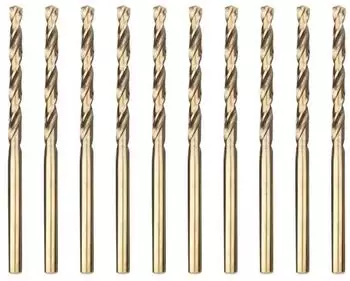 LuxusKollektion HSS-Spiralbohrer Kobalt M35 3,0mm, 10 St&uuml;ck (DIN 338)