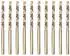 LuxusKollektion HSS-Spiralbohrer Kobalt M35 3,0mm, 10 Stück (DIN 338)
