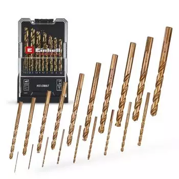 Einhell HSS-Co Metallbohrer-Set 19-tlg., 1&ndash;4,5mm (249019)