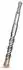 LuxusKollektion SDS Plus Hammerbohrer 4 Hartmetallschneiden, 14mm x 160mm