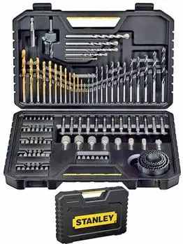 Stanley Bohrer- und Bit-Set 100-teilig (STA7205-XJ)