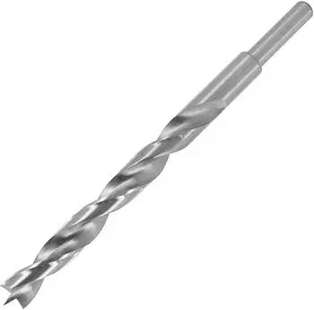 ENT Holzspiralbohrer Ø14mm, extra lang 200mm, HSS-G, mit Zentrierspitze und Vorschneider (50414)