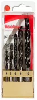 fischer D-WS Holzbohrer-Sortiment, 5-tlg. (536608)