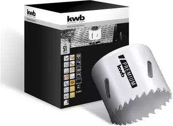 kwb HSS-CO-Bi-Metall Lochs&auml;ge, 51x38mm, 1 St&uuml;ck (598051)
