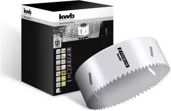 kwb HSS-CO-Bi-Metall Lochs&auml;ge, 121x38mm, 1 St&uuml;ck (598121)