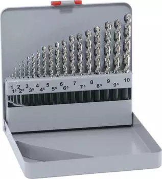 Alpen HSS Forte Cobalt KM 19 Metallbohrer-Sortiment inkl. Werkzeugbox, 19-tlg. (0000100619100)