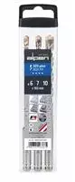 Alpen Maykestag 81700571100, Alpen Maykestag Alpen Hammerbohrersatz SDS-plus F4