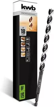 kwb 3-S Japan Schlangenbohrer, 18x160x235mm, 1 St&uuml;ck (042918)