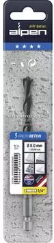 Alpen HM Betonbohrer, 10x63x80mm, 1 St&uuml;ck (0018901000100)
