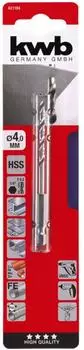kwb HSS Metallbohrer, 4x60x93mm, 1 St&uuml;ck (421104)