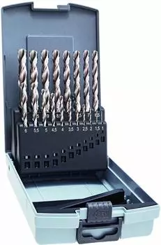 Alpen PRO KP 19 Metallbohrer-Sortiment inkl. Werkzeugbox, 19-tlg. (0000110319100)