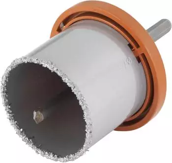 Wolfcraft Hartmetallbohrkrone, 73x55x140mm, 1 St&uuml;ck (3470000)
