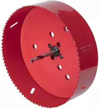 Wolfcraft HSS Bimetall Lochs&auml;ge, 152mm, 1 St&uuml;ck (5498000)