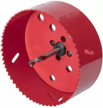 Wolfcraft HSS Bimetall Lochs&auml;ge, 112mm, 1 St&uuml;ck (5496000)